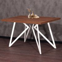 Стол Женева 160*80 36 мм (каркас белый) купить в Минске