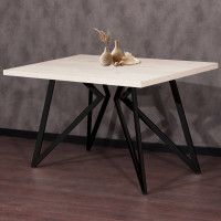 Стол Женева 160*80 36 мм (каркас черный) купить в Минске Стол Женева 160*80 36 мм (каркас черный) купить в Минске