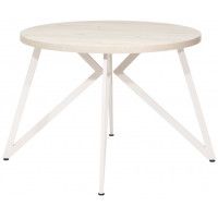 Стол Женева d100 36 мм (каркас белый) купить в Минске