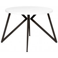 Стол Женева d100 36 мм (каркас черный)