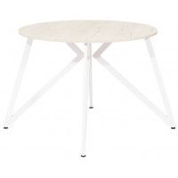 Стол Женева d100 18 мм (каркас белый) купить в Минске
