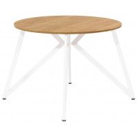 Стол Женева d100 18 мм (каркас белый) купить в Минске