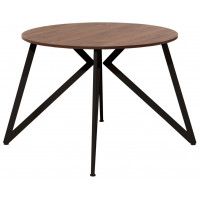 Стол Женева d100 18 мм (каркас черный) купить в Минске