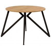 Стол Женева d100 18 мм (каркас черный) купить в Минске