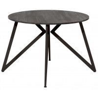 Стол Женева d110 18 мм (каркас черный) купить в Минске