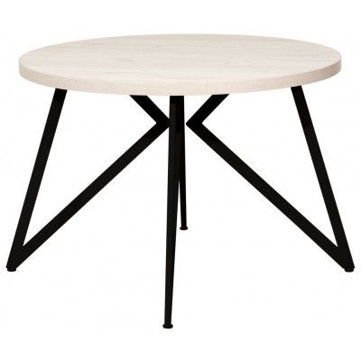 Стол Женева d110 36 мм (каркас черный) купить в Минске