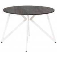 Стол Женева d120 18 мм (каркас белый) купить в Минске