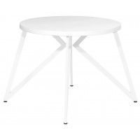 Стол Женева d90 36 мм (каркас белый)