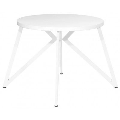 Стол Женева d90 36 мм (каркас белый) купить в Минске