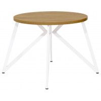 Стол Женева d90 36 мм (каркас белый) купить в Минске