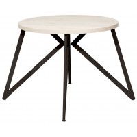 Стол Женева d90 36 мм (каркас черный) купить в Минске