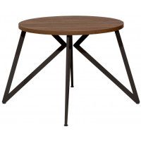 Стол Женева d90 36 мм (каркас черный) купить в Минске