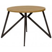 Стол Женева d90 36 мм (каркас черный) купить в Минске