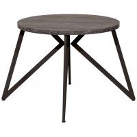 Стол Женева d90 36 мм (каркас черный) купить в Минске