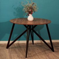 Стол Женева d90 18 мм (каркас белый) купить в Минске Стол Женева d90 18 мм (каркас белый) купить в Минске