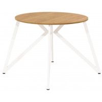 Стол Женева d90 18 мм (каркас белый) купить в Минске Стол Женева d90 18 мм (каркас белый) купить в Минске