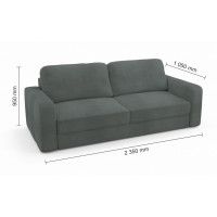 Диван Mio Tesoro Aurora Velutto купить в Минске