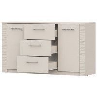 Комод NN мебель Калипсо меланж (3 ящика, 2 дверцы) купить в Минске