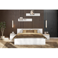 Кровать NN Мебель (МС Денвер К) 160*200 белый купить в Минске