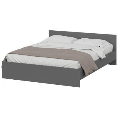 Кровать NN Мебель (МС Денвер К) 160*200 графит