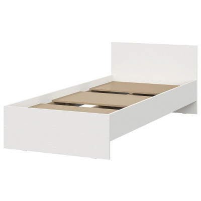 Кровать NN Мебель (МС Денвер К) 90*200 белый купить в Минске