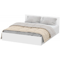 Кровать NN Мебель (МС Токио) 160*200 белый текстурный