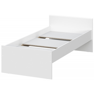 Кровать NN Мебель (МС Токио) 90*200 белый текстурный купить в Минске