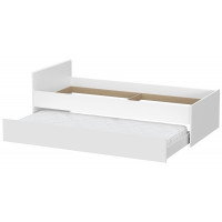 Кровать NN Мебель (МС Токио) 90*200 белый текстурный купить в Минске