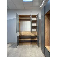 Шкаф NN Мебель Авиньон трехстворчатый дуб крафт золотой/графит серый купить в Минске Шкаф NN Мебель Авиньон трехстворчатый дуб крафт золотой/графит серый купить в Минске