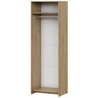 Шкаф NN Мебель МСП 1 двухстворчатый дуб золотой/камень темный купить в Минске Шкаф NN Мебель МСП 1 двухстворчатый дуб золотой/камень темный купить в Минске