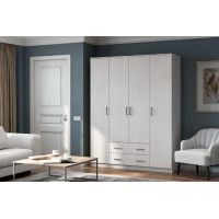 Шкаф NN Мебель ШК 1 ясень анкор светлый купить в Минске