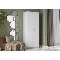 Шкаф NN Мебель ШК 2 двухстворчатый белый купить в Минске