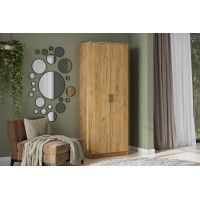 Шкаф NN Мебель ШК 2 двухстворчатый дуб золотой купить в Минске