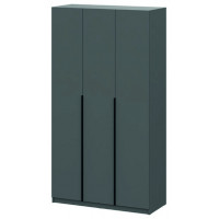 Шкаф NN Мебель ШК 5 (1200) графит серый