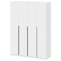 Шкаф NN Мебель ШК 5 (1600) белый текстурный