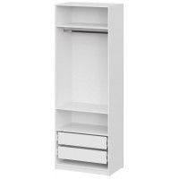 Шкаф NN Мебель ШК 5 (800) белый текстурный купить в Минске Шкаф NN Мебель ШК 5 (800) белый текстурный купить в Минске