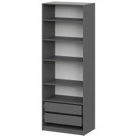 Шкаф NN Мебель ШК 5 (800) графит серый купить в Минске Шкаф NN Мебель ШК 5 (800) графит серый купить в Минске