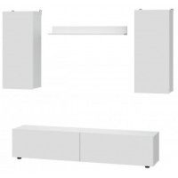 Стенка NN Мебель МГС 10 белый текстурный купить в Минске