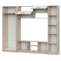 Стенка NN Мебель МГС 3 дуб сонома/белый купить в Минске