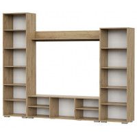 Стенка NN Мебель МГС 6 дуб золотой/белый глянец купить в Минске Стенка NN Мебель МГС 6 дуб золотой/белый глянец купить в Минске