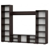 Стенка NN Мебель МГС 6 венге/белый глянец купить в Минске Стенка NN Мебель МГС 6 венге/белый глянец купить в Минске