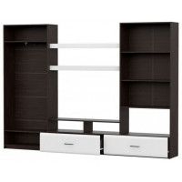 Стенка NN Мебель МГС 7 дуб венге/белый глянец купить в Минске Стенка NN Мебель МГС 7 дуб венге/белый глянец купить в Минске