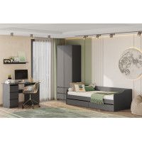 Письменный стол NN Мебель Денвер 120*50 графит серый купить в Минске