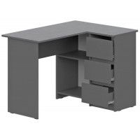 Письменный стол NN Мебель Денвер 109*83,6 графит серый купить в Минске