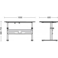 Стол OLLY Новый стиль регулируемый (Олли)  купить в Минске