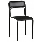 Стул Новый стиль Ascona (Аскона) BLACK черный