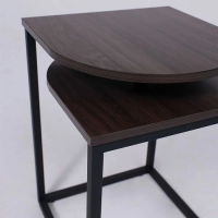 Стол журнальный CHIP (дуб итальянский/черный) купить в Минске Стол журнальный CHIP (дуб итальянский/черный) купить в Минске