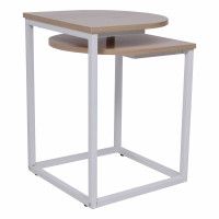 Стол журнальный CHIP (орех/белый) купить в Минске