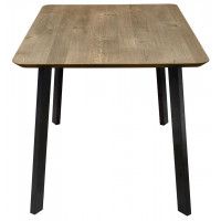 Стол МАЙОН, 130*80*74 дуб галифакс/черный купить в Минске