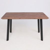 Стол МАЙОН 120*80*74 дуб мореный/черный купить в Минске Стол МАЙОН 120*80*74 дуб мореный/черный купить в Минске